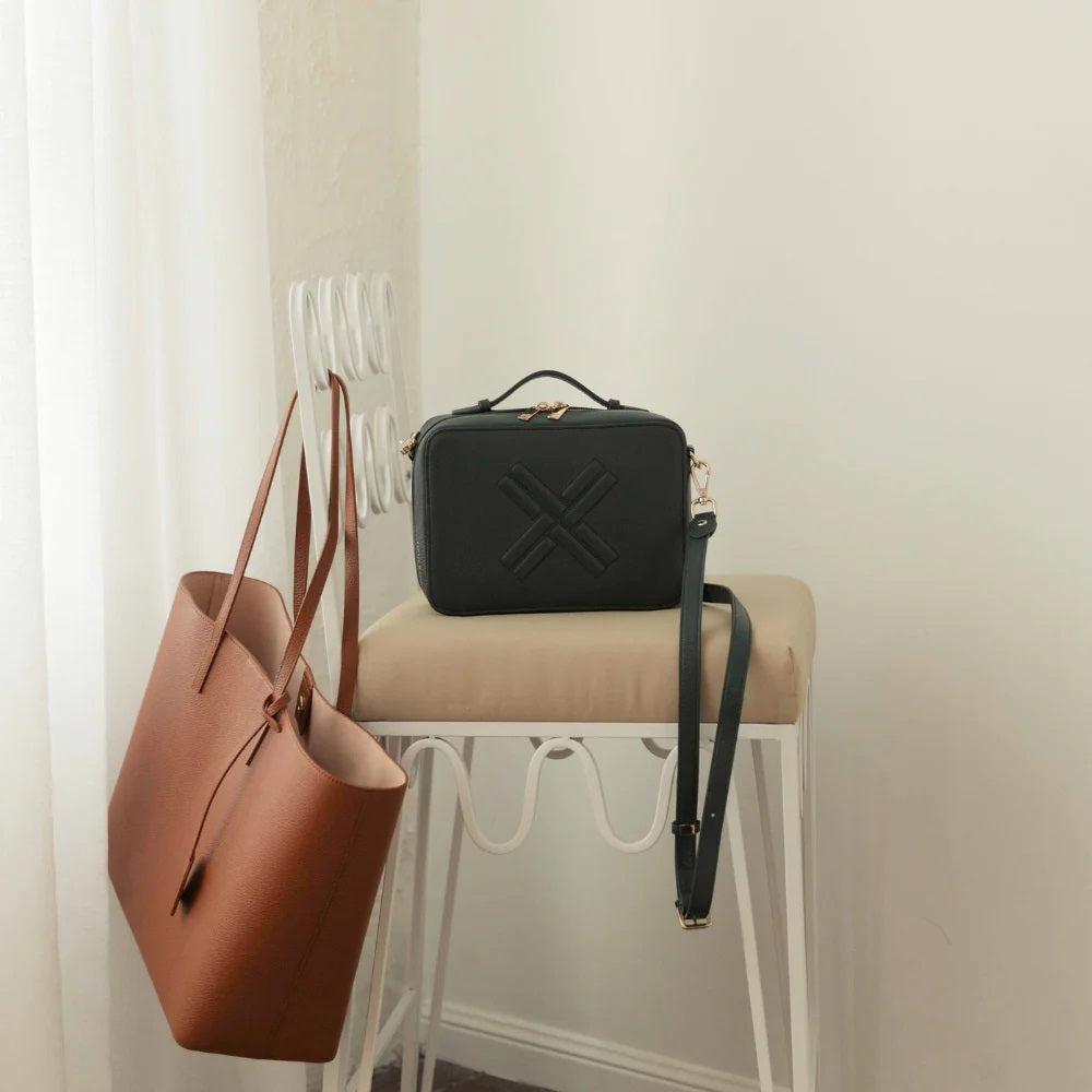 Bonnie & Kind The Leather Baby Kit Bag